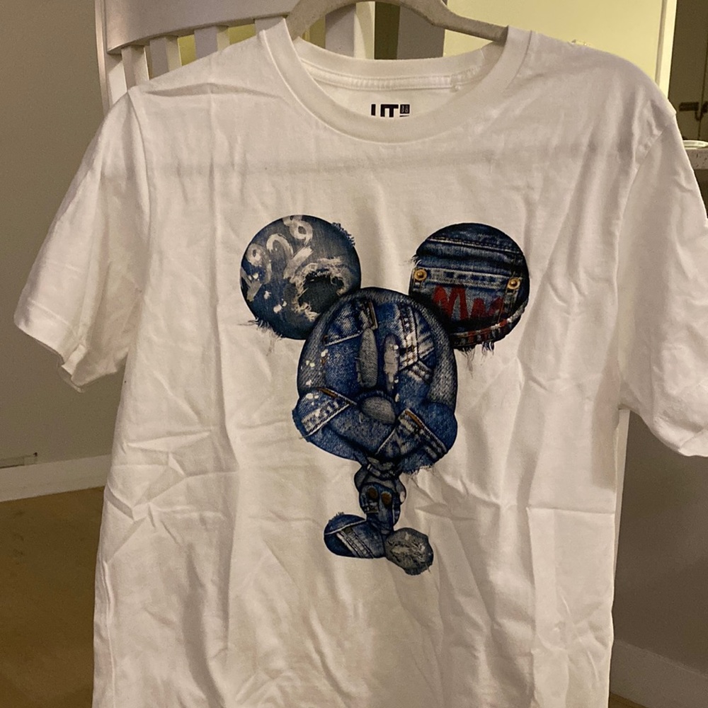 Uniqlo Disney Tee - Denim Mickey